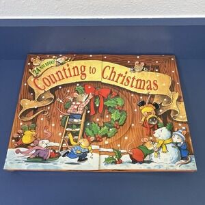 Counting to Christmas board book Chapman, Gillian &Stevenson, Peter 24 Mini Book